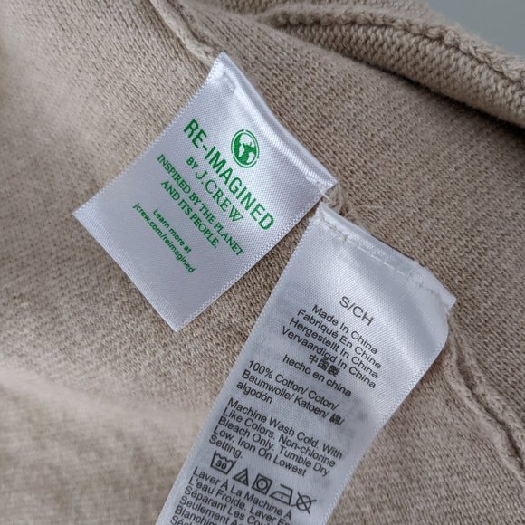 J. Crew Beige Cardigan Sweater - Picture 4 of 5
